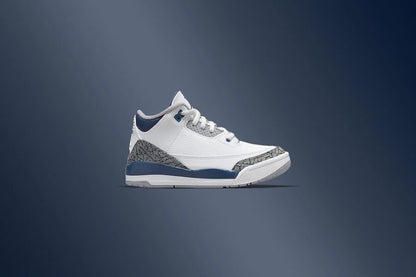Air Jordan 3 Retro PS White Midnight Navy Cement Grey