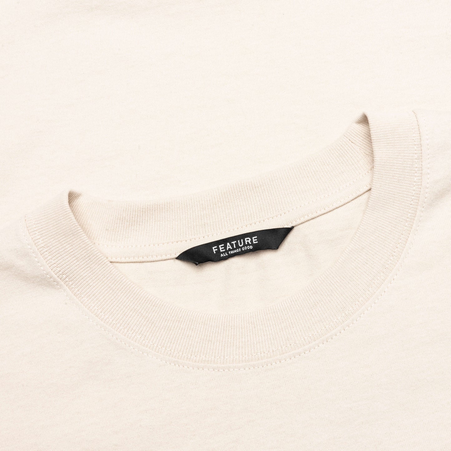 Finish Line Tee Oatmeal