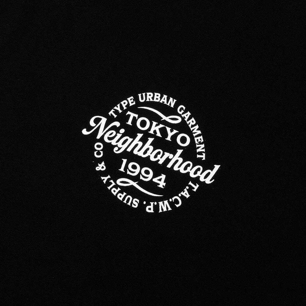 NH Tee L S 04 Black