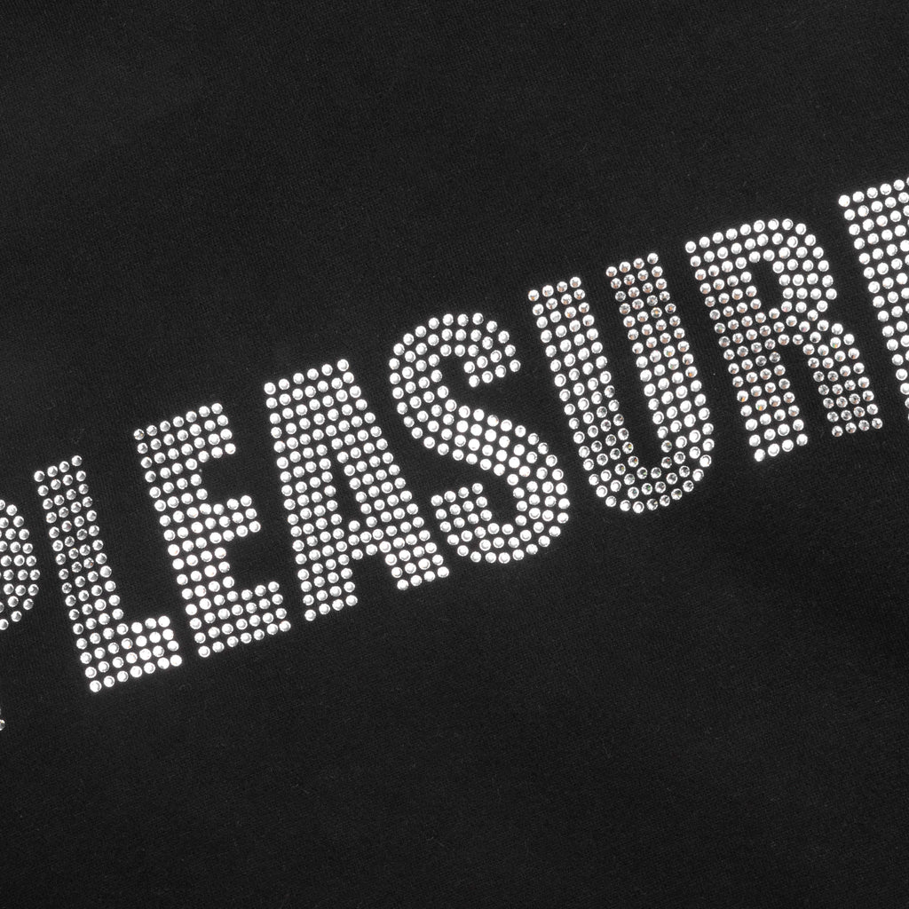 Rhinestone Impact Hoodie Black