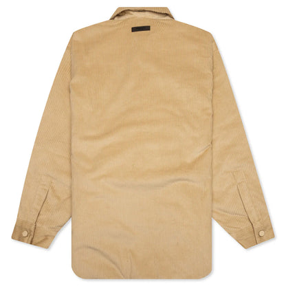 Corduroy Shirt Jacket Sand