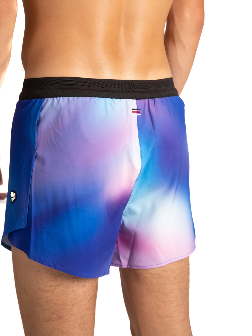Heartbreak Mens Bear Cage 2 Aurora Split Shorts