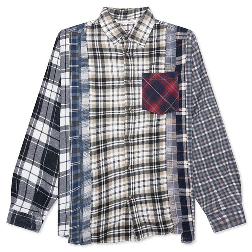 7 Cuts Flannel Shirt Assorted