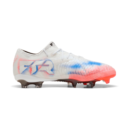 PUMA Future 8 Ultimate Low Firm Ground Soccer Cleats White Black