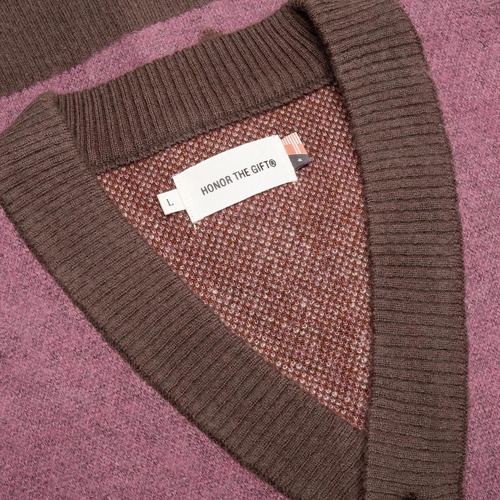 Holiday HTG Cardigan Mauve