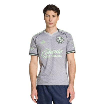 adidas Club America Third Mens Soccer Jersey 25 26 Grey