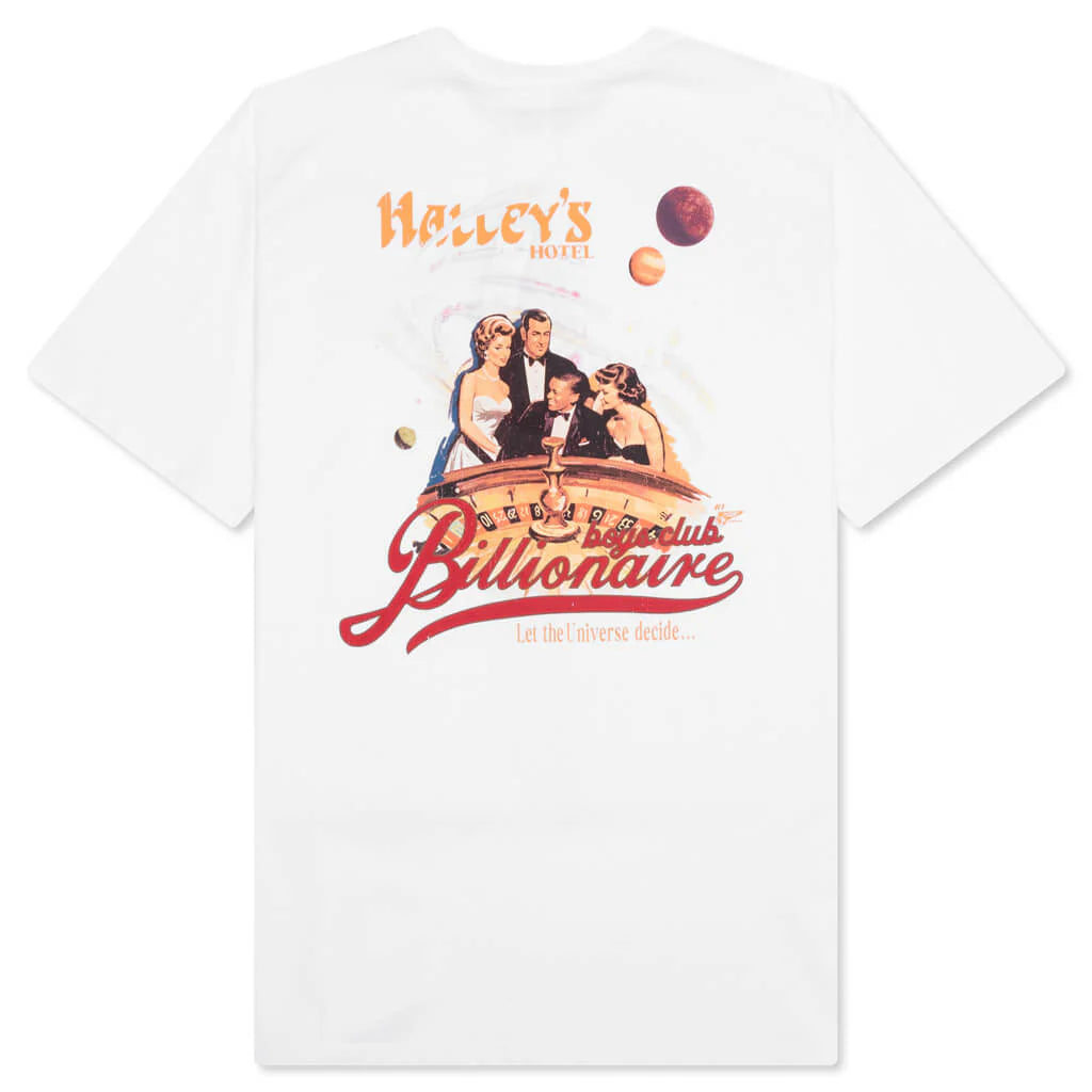 BB Halley Hotel S S Tee Bleach White