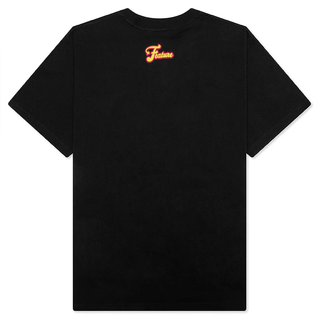Feature x ASU Flame Tee Black