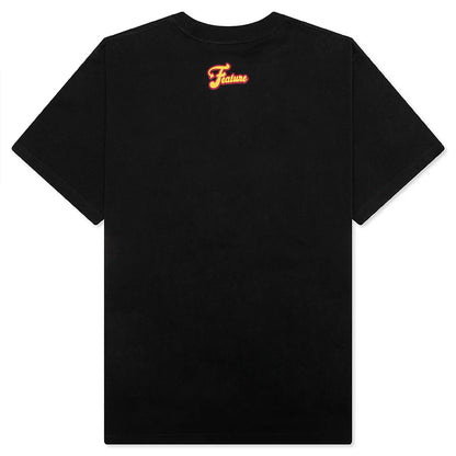 Feature x ASU Flame Tee Black