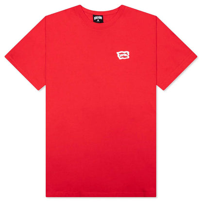 Feature x Icecream Rings Short Sleeve Tee Tomato Red