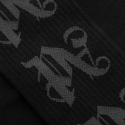 Monogram Series Socks Black Anthracite