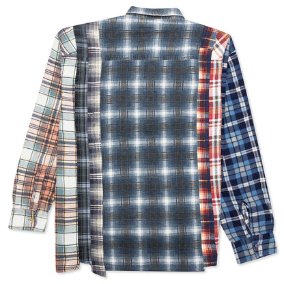 7 Cuts Flannel Shirt Assorted
