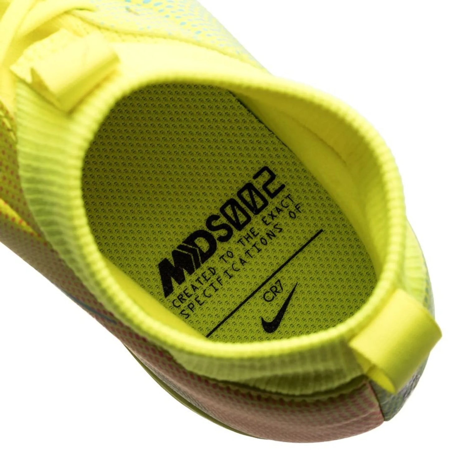 Nike JR Superfly 7 Academy IC Indoor Soccer Shoes Lemon Venom Black Aurora Green