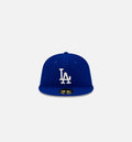 Los Angeles Dodgers Fear Of God x MLB 59Fifty Retro Crown Fitted Mens Hat Dark Royal