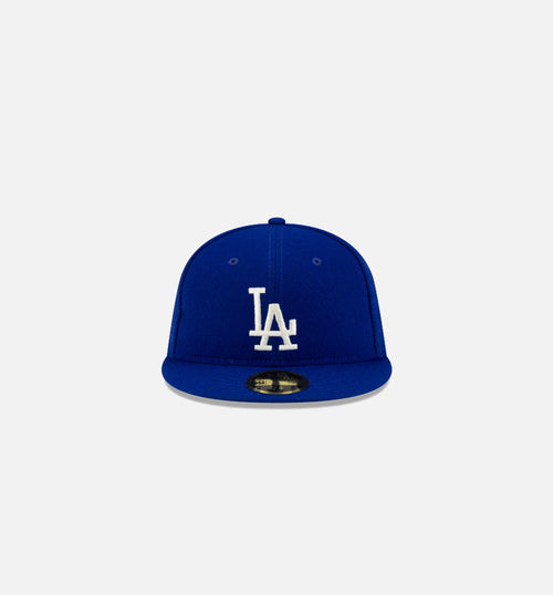 Los Angeles Dodgers Fear Of God x MLB 59Fifty Retro Crown Fitted Mens Hat Dark Royal