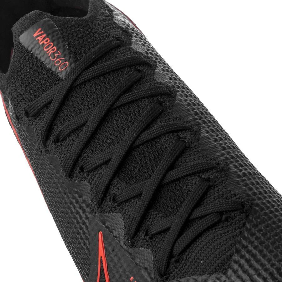 Nike Mercurial Vapor 13 Elite FG Firm Ground Mens Soccer Cleats Black Chile Red Dark Smoke Grey Chile Red
