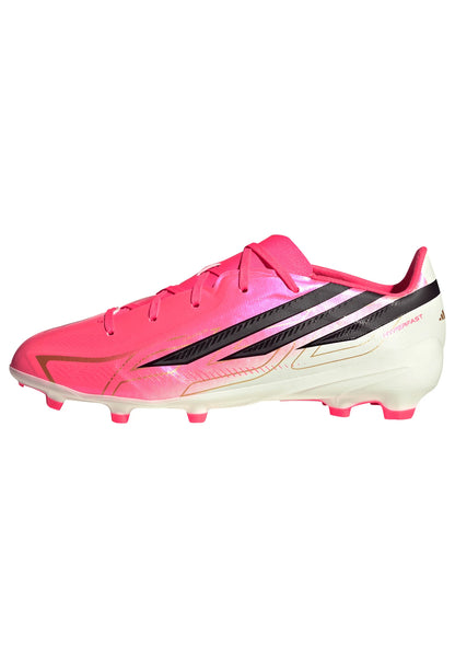 adidas F50 Hyperfast League Firm Ground Youth Soccer Cleats Turquesa Black Gold
