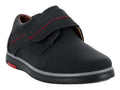 Zapatos Germany Nubuck Negro Rojo para Niño