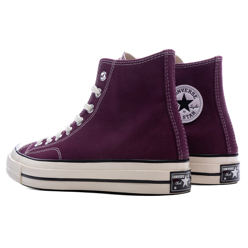 Chuck 70 Hi Frozen Acai Egret Black