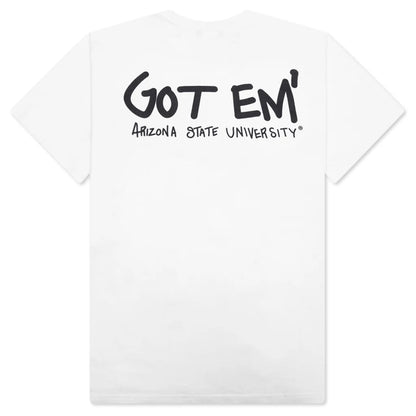 Feature x ASU GotEm Tee White