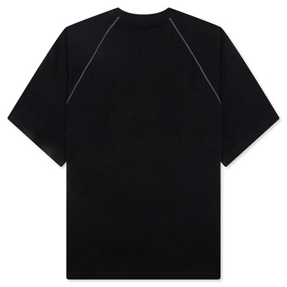 Crumble Heavyweight Raglan Black