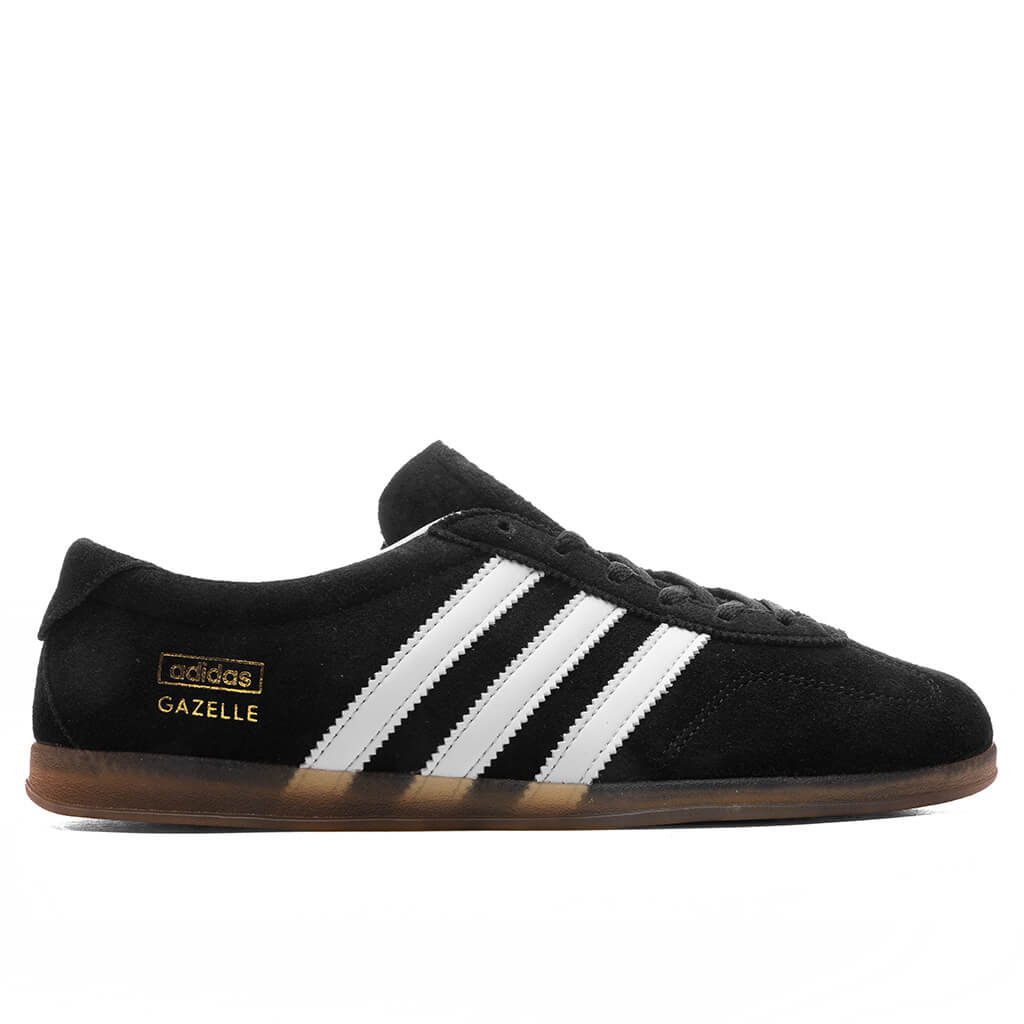 Womens Gazelle Low Pro Core Black Cloud White Gum