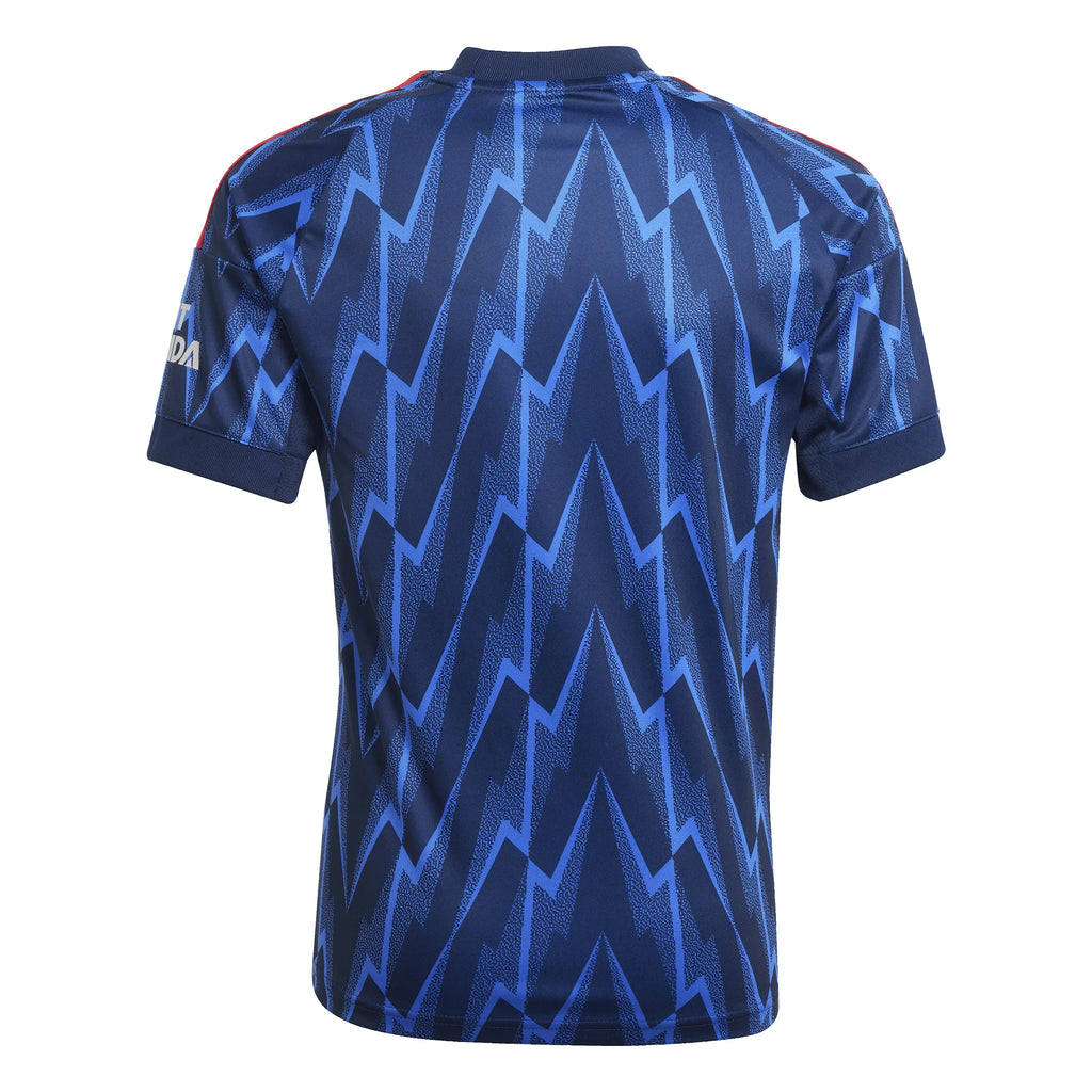 adidas Youth Arsenal Away Soccer Jersey 25 26 Blue