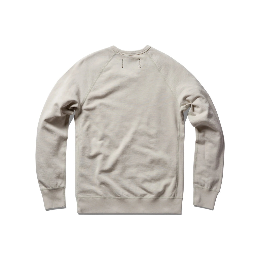 Reigning Champ Long Sleeve Terry Crew Sweater Mens Dust