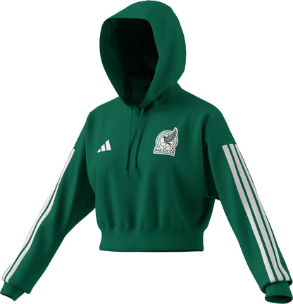 adidas Mexico DNA Womens Soccer Hoodie Green