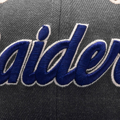 Feature x New Era 59FIFTY Fitted Las Vegas Raiders Heather Graphite Dark Royal