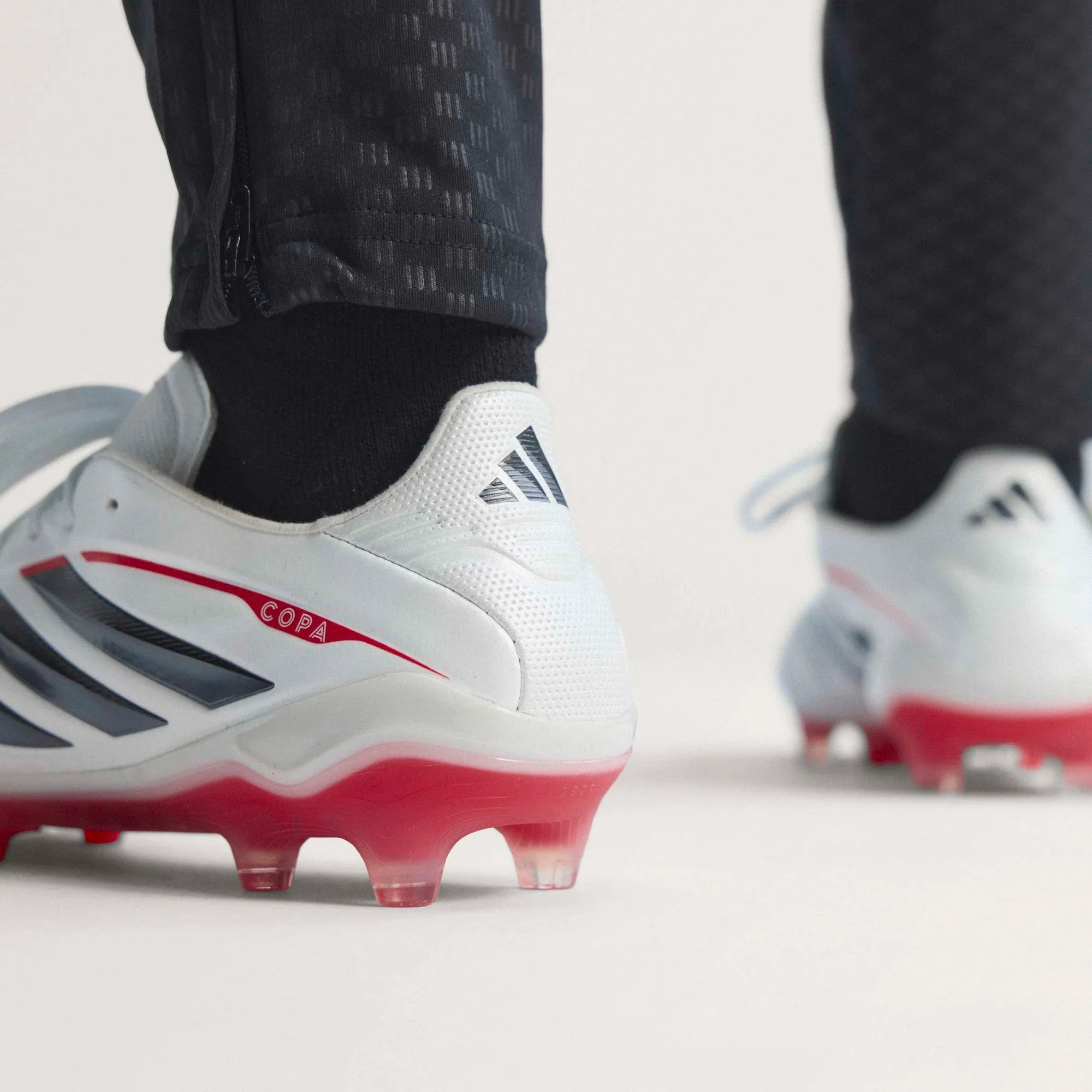 adidas Copa Pure IV Elite FG Firm Ground Mens Soccer Cleats Zero Metal Black Lucid Red