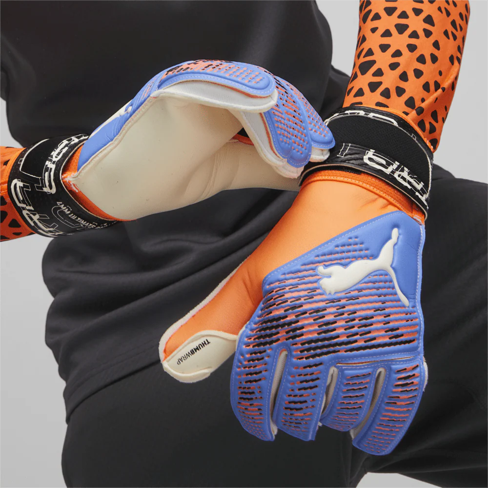 PUMA Ultra Grip 2 RC Goalkeeper Gloves Orange Blue