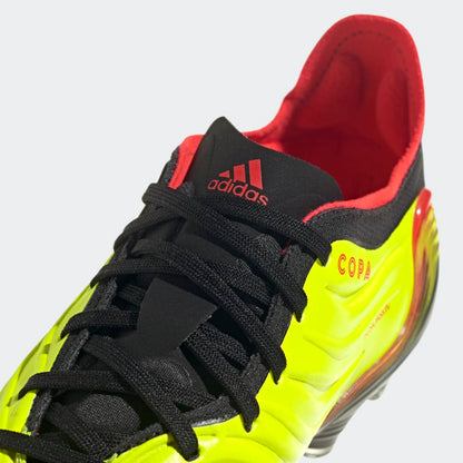 adidas Copa Sense 1 FG Firm Ground Soccer Cleats Yellow Red Black