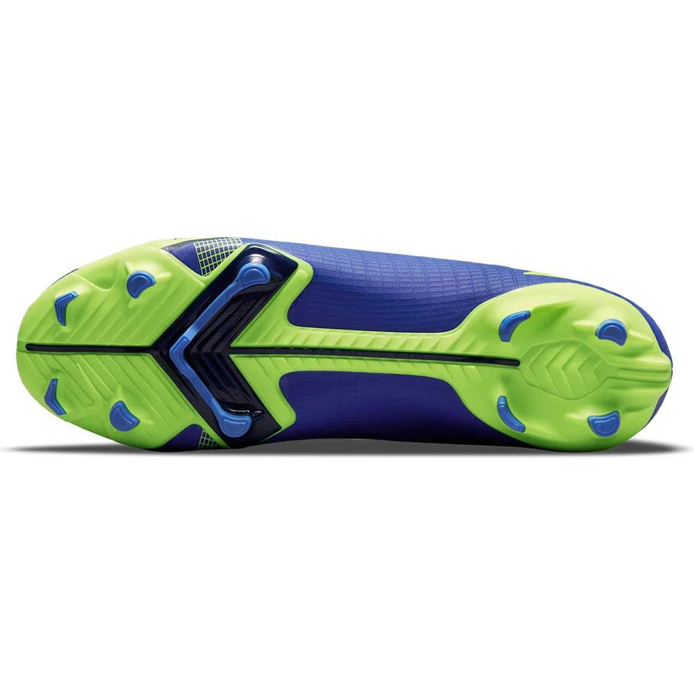 Nike Mercurial Vapor 14 Academy FG MG Multi Ground Soccer Cleats Lapis Volt Blue Void