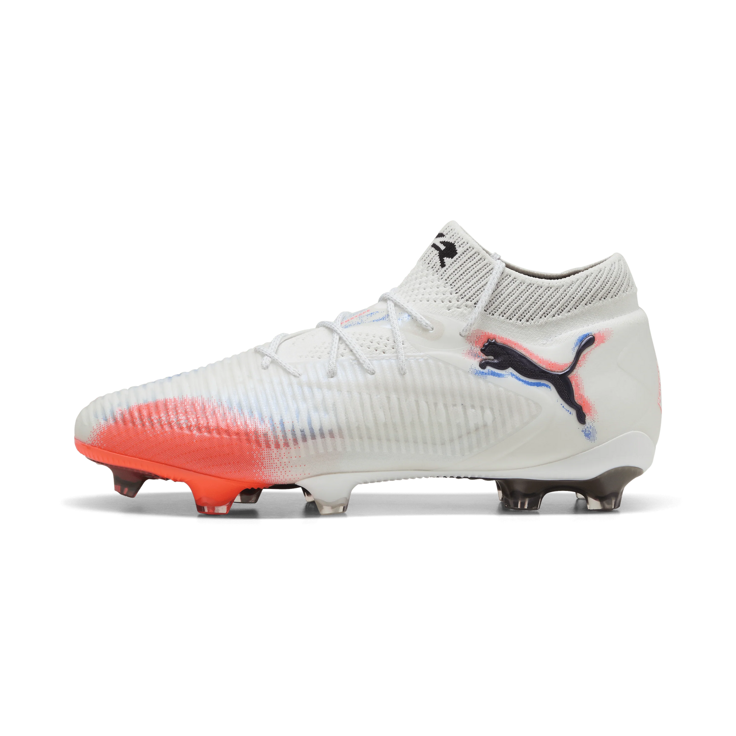 PUMA Future 8 Ultimate Firm Ground Soccer Cleats White Black