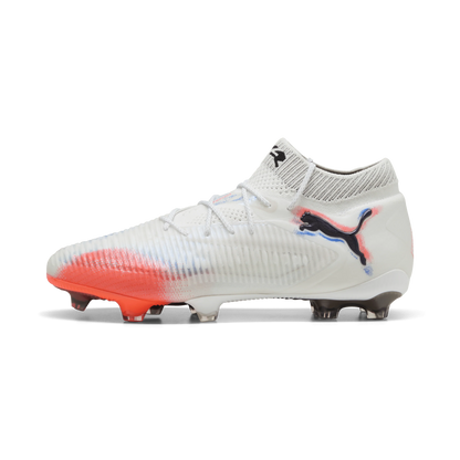 PUMA Future 8 Ultimate Firm Ground Soccer Cleats White Black