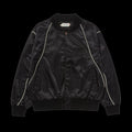 Honor The Gift Satin Bomber Jacket Black