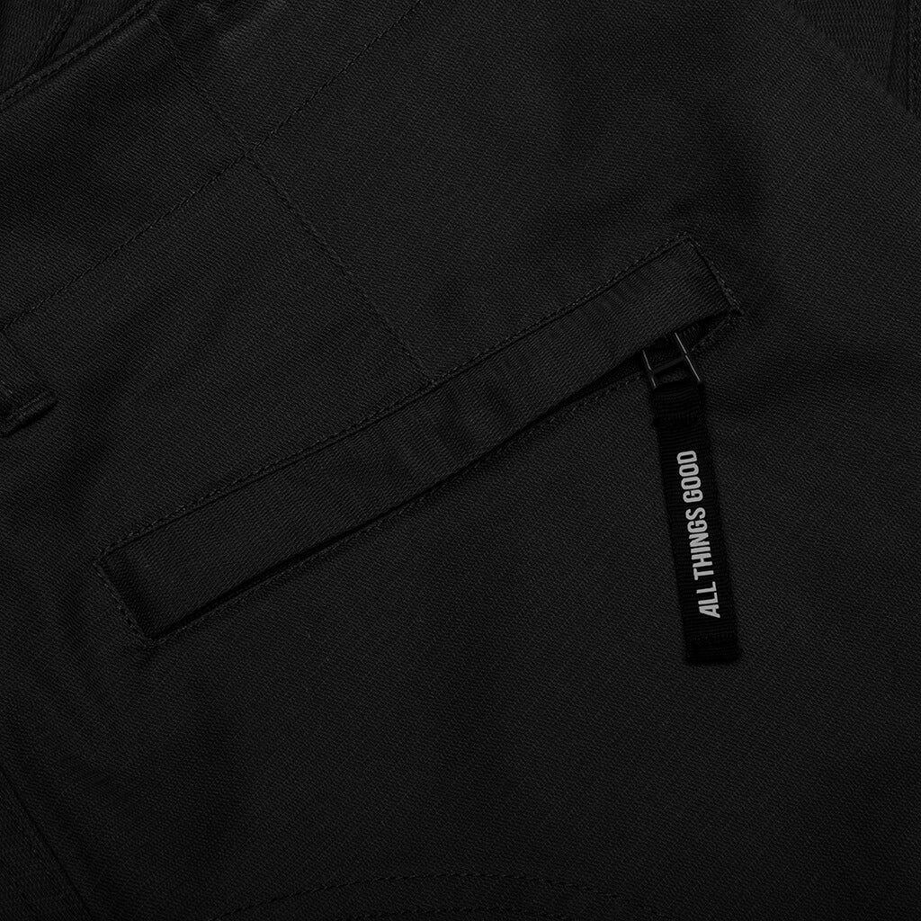 Keane Cargo Pants Black