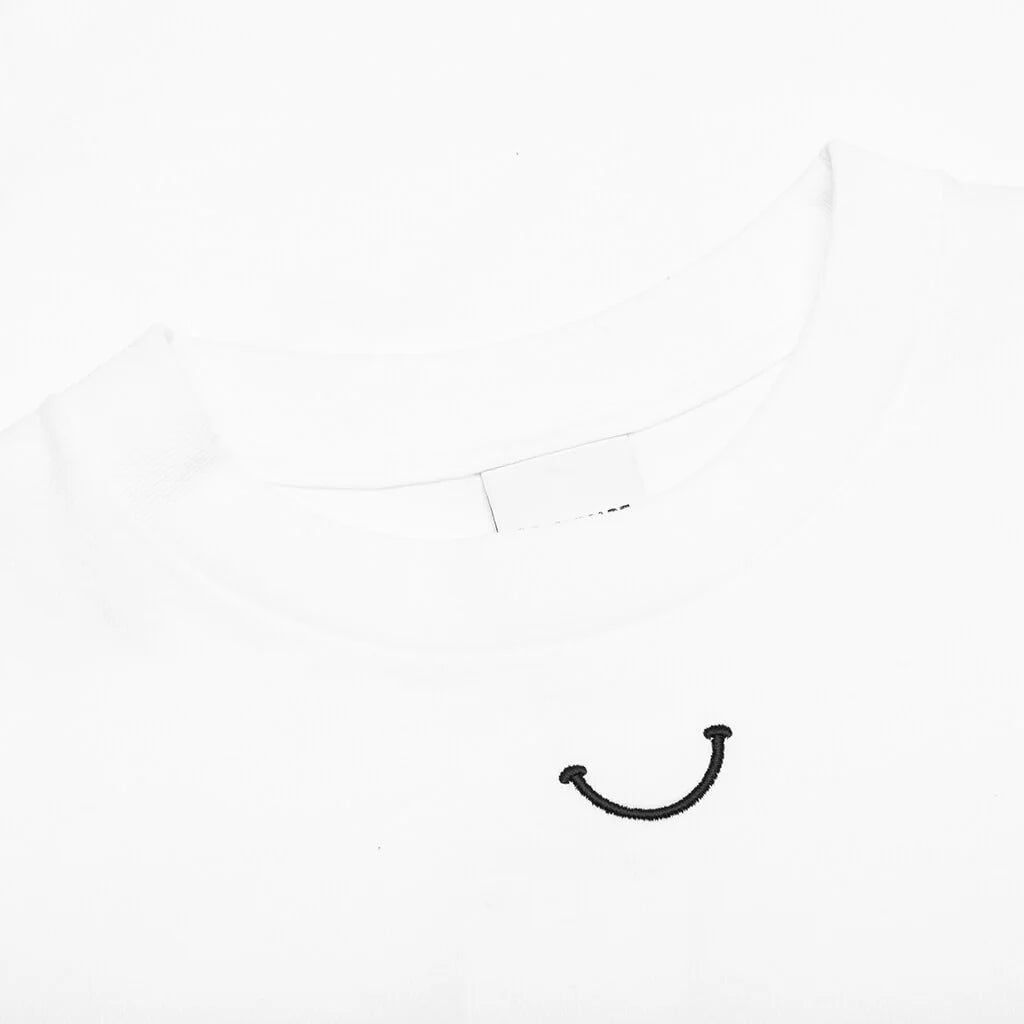 Smile S S T Shirt White