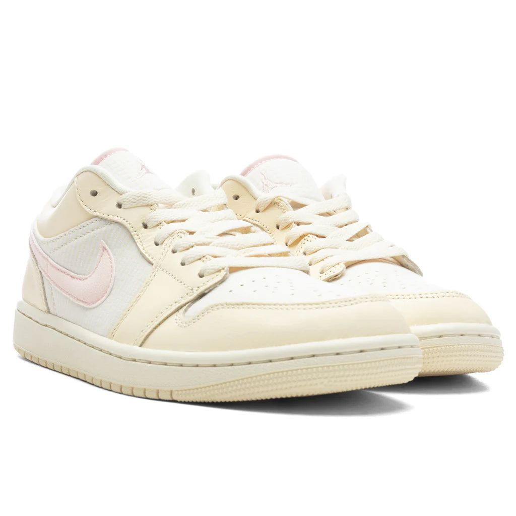 Womens Air Jordan 1 Low SE Muslin Legend Pink Sail