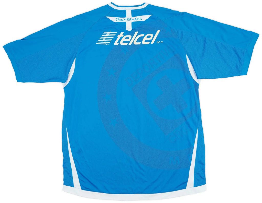 Umbro Youth Cruz Azul Home Jersey 2008 2009 Blue