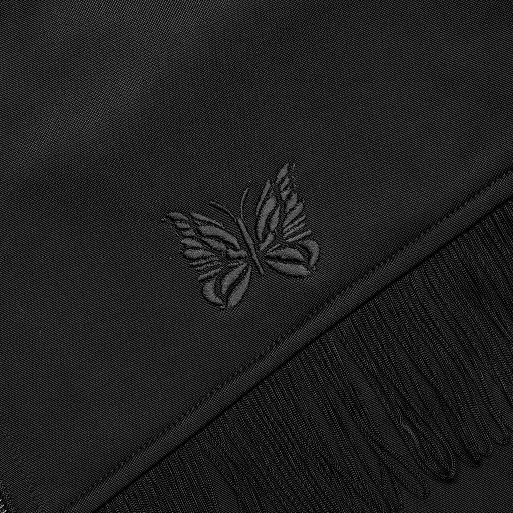 Fringe Track Jacket Black