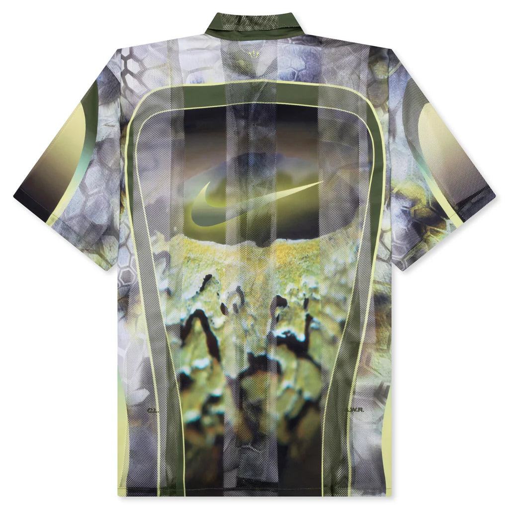 Nike x Nocta NRG Opal Button Down Pilgrim Oil Green Black