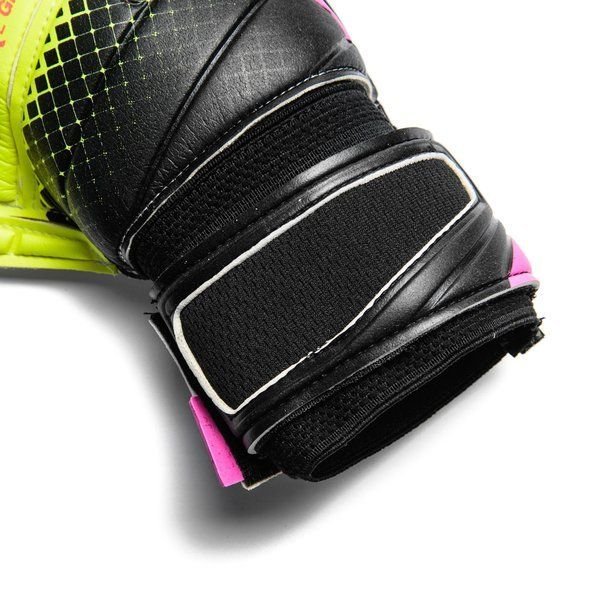 PUMA Evopower Grip 23 RC Goalkeeper Gloves Pink Glo Safety Yellow