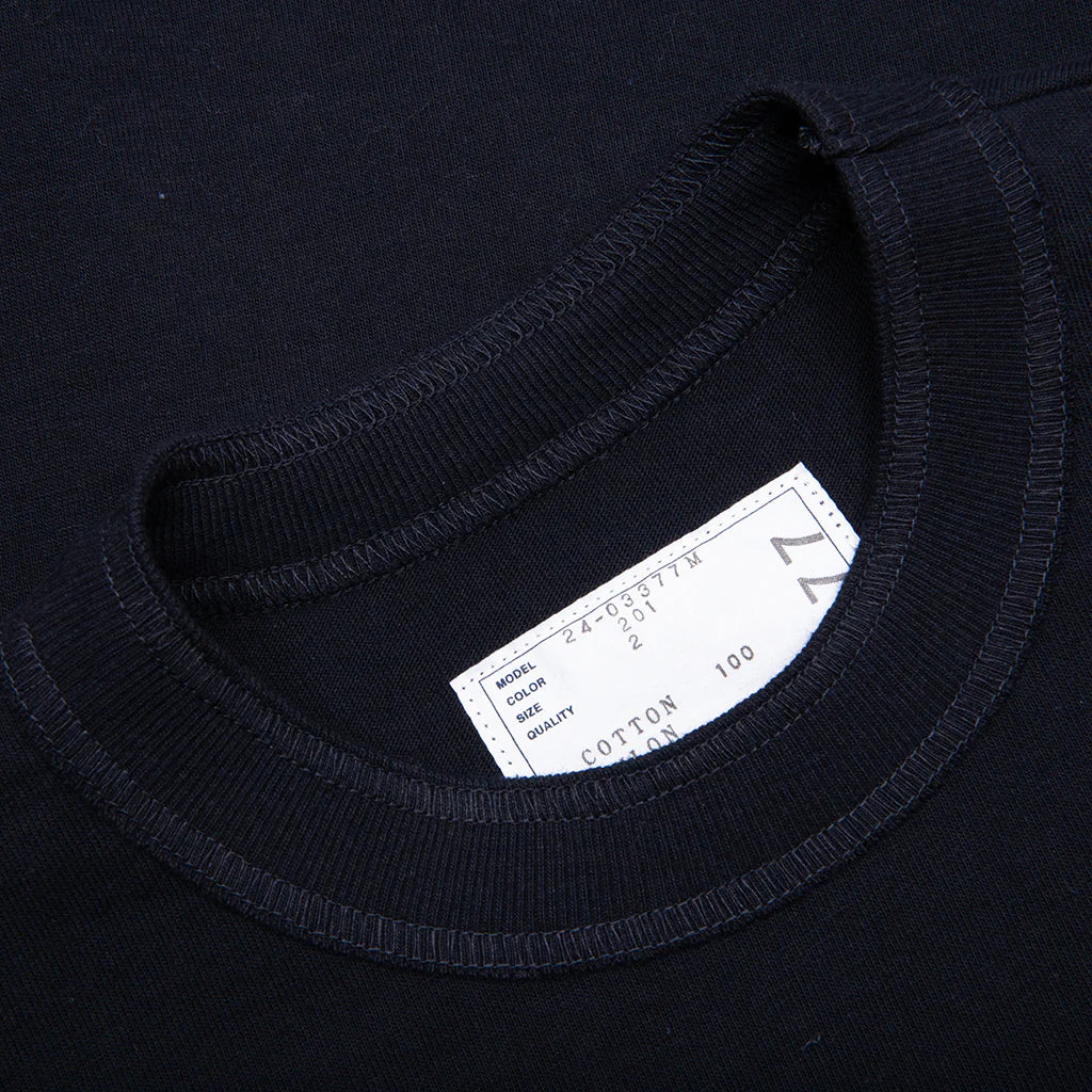 Cotton Jersey T Shirt Navy