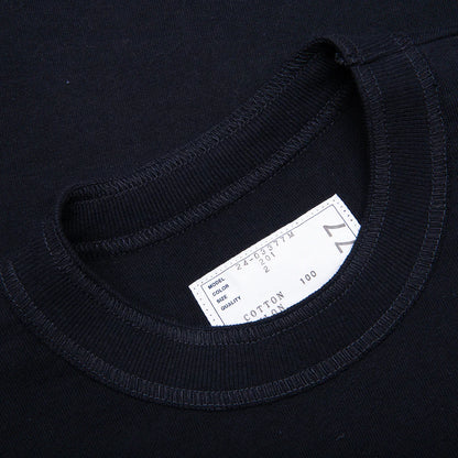 Cotton Jersey T Shirt Navy