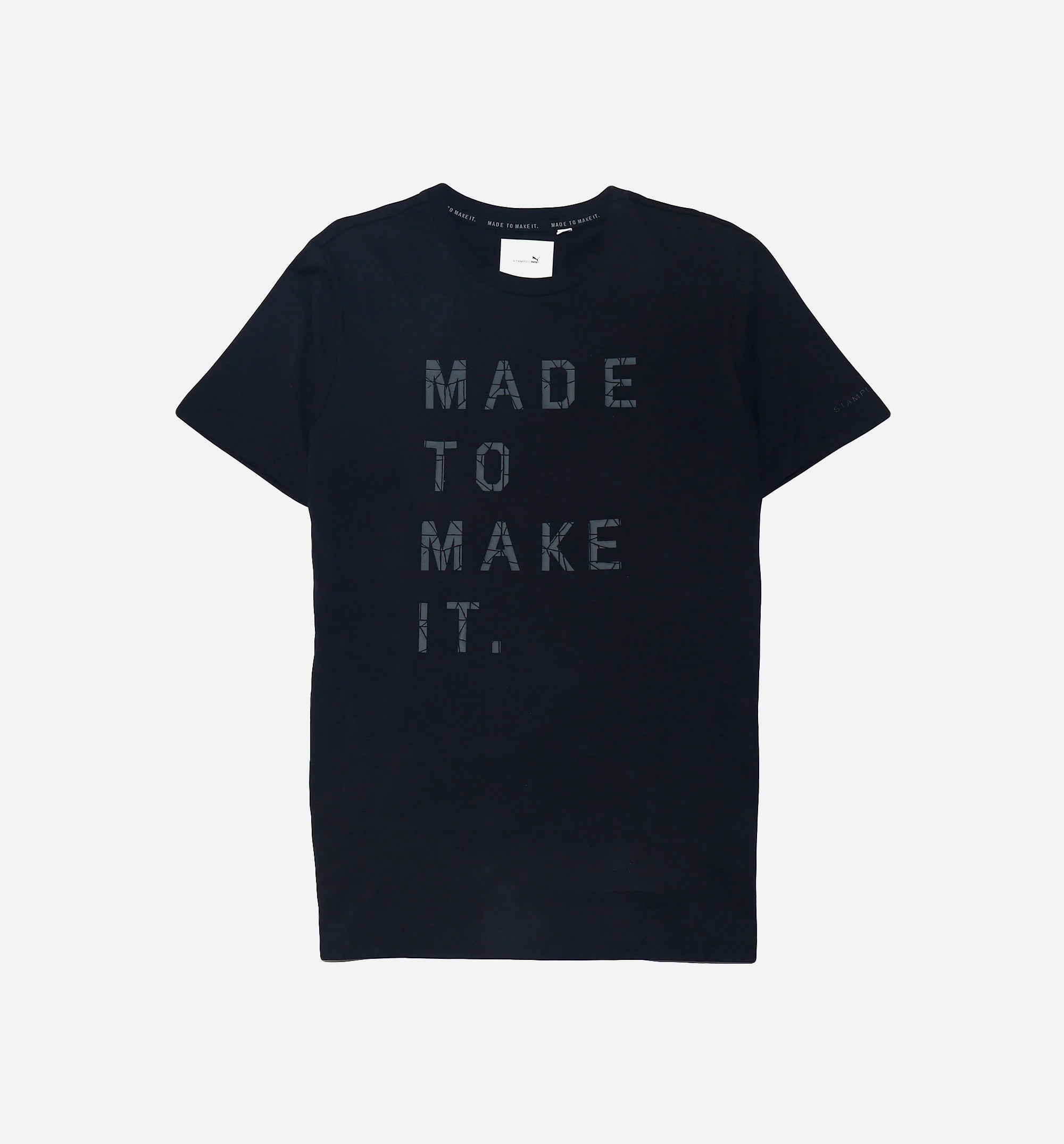 Stampd Print Tee Mens T Shirt Black