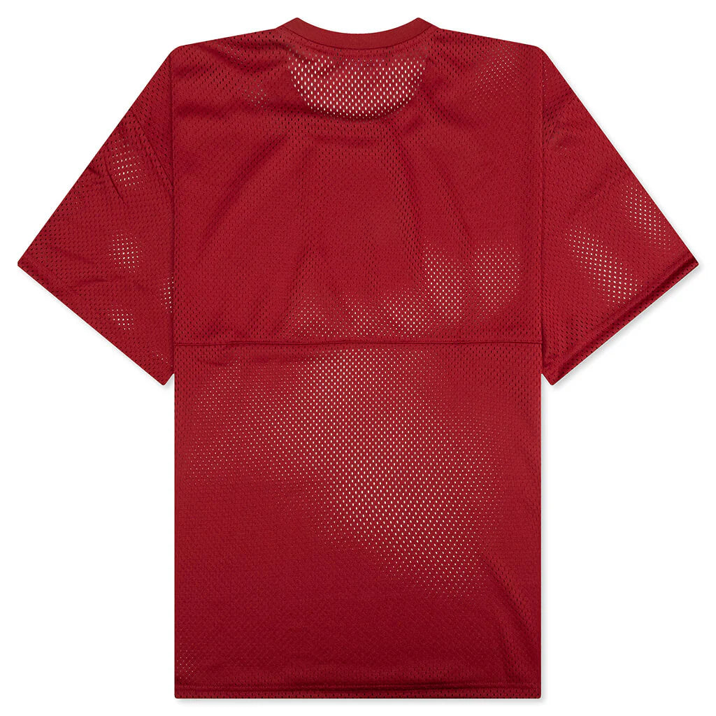 Boyer Mesh Tee Burgundy