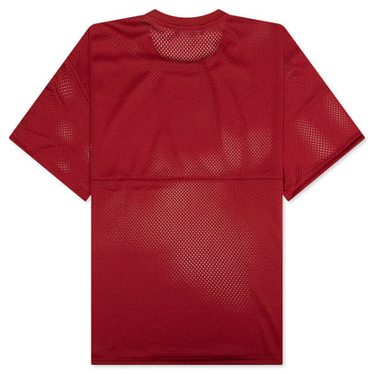 Boyer Mesh Tee Burgundy