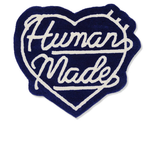 Heart Rug Medium Blue
